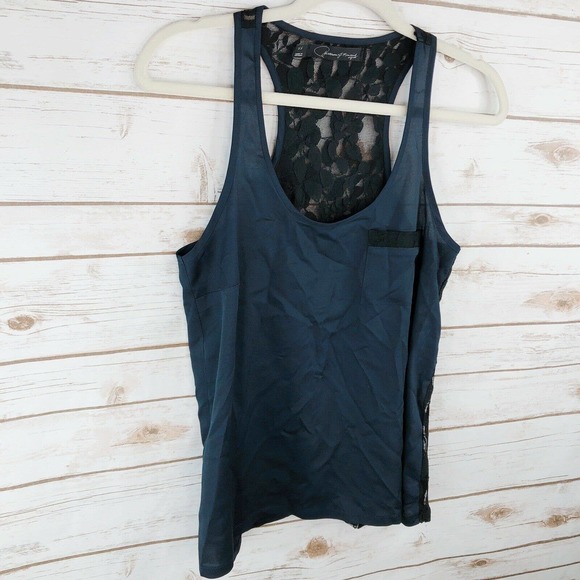 Patterson J Kincaid Top Size XS Lace Back - Picture 2 of 9